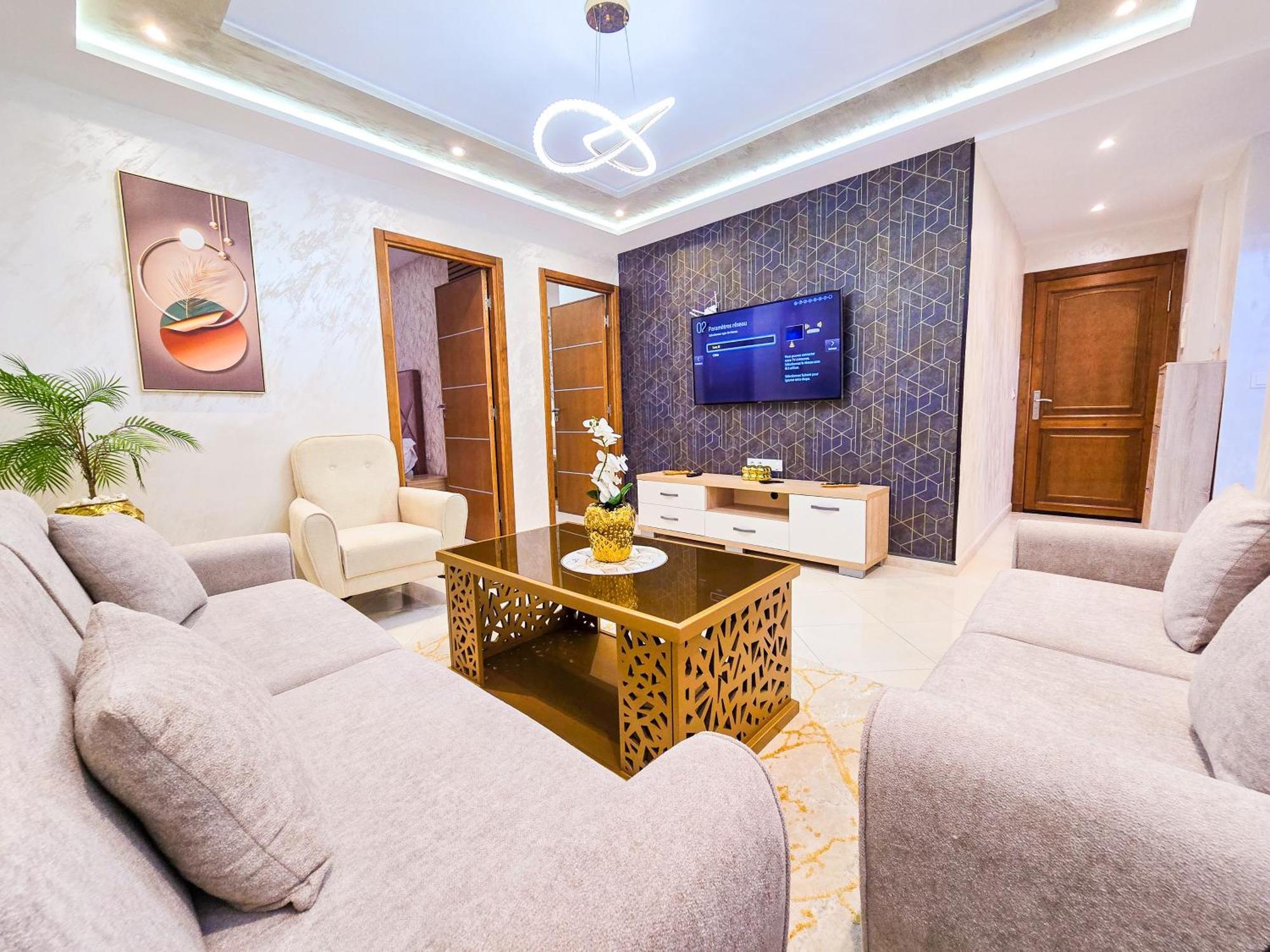 Elite Holiday Home - Luxury & Centric Flat Tanger Exteriör bild
