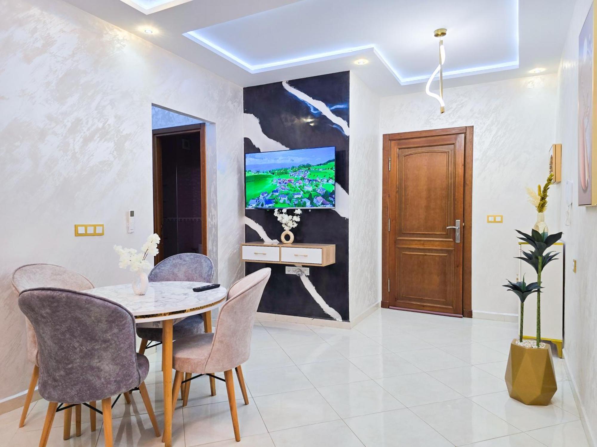Elite Holiday Home - Luxury & Centric Flat Tanger Exteriör bild