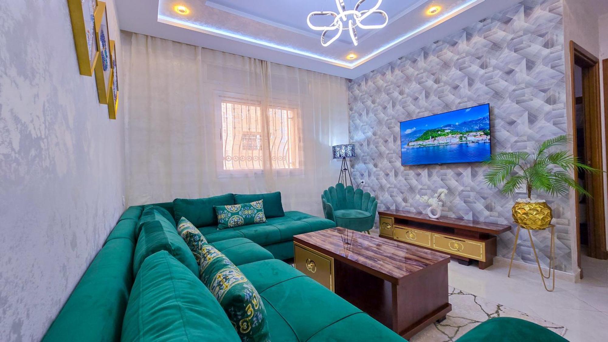 Elite Holiday Home - Luxury & Centric Flat Tanger Exteriör bild