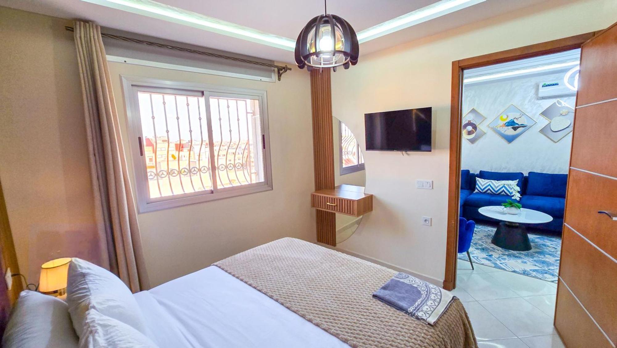 Elite Holiday Home - Luxury & Centric Flat Tanger Exteriör bild