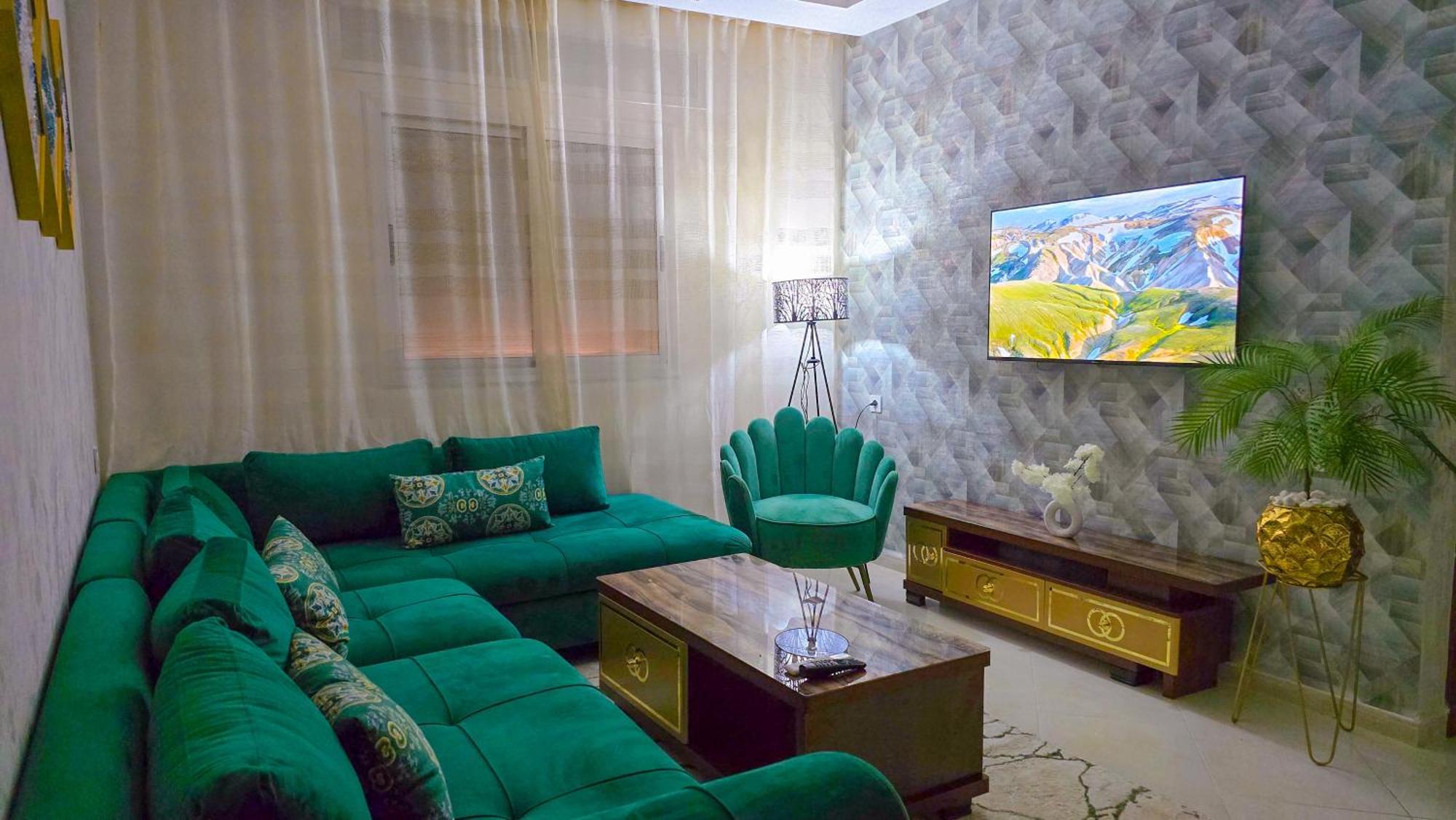 Elite Holiday Home - Luxury & Centric Flat Tanger Exteriör bild